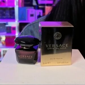 Versace Crystal Noir Black and Gold Eau de Toilette 5ML